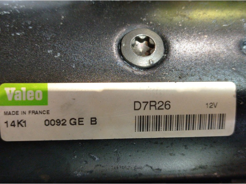 Recambio de motor arranque para peugeot 607 referencia OEM IAM D7R26  