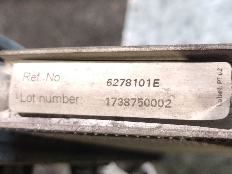 Recambio de radiador agua para mercedes clase a a 170 cdi classic referencia OEM IAM 6278101E   Recambio de radiador agua para mercedes clase a a 170 cdi classic referencia OEM IAM 6278101E