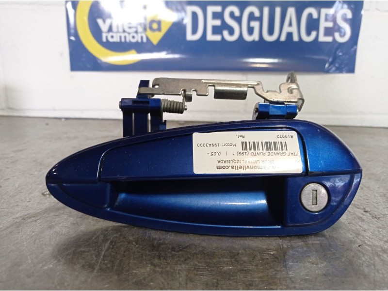 Recambio de maneta exterior lateral izquierda para fiat grande punto (199)  | 0.05 - ...  | 0.05 - ... referencia OEM IAM   