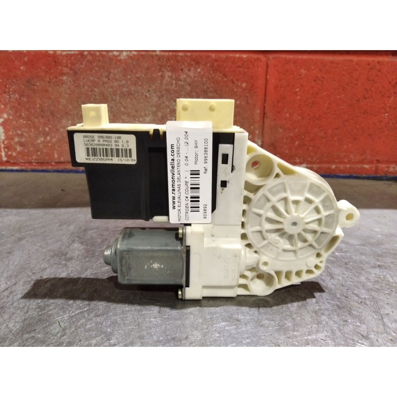 Recambio de motor elevalunas delantero derecho para citroen c4 coupe  | 0.04 - ...  | 0.04 - ... referencia OEM IAM 996388100  
