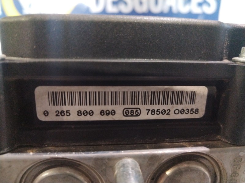 Recambio de abs para fiat grande punto (199)  | 0.05 - ...  | 0.05 - ... referencia OEM IAM 0265800690   Recambio de abs para fiat grande punto (199)  | 0.05 - ...  | 0.05 - ... referencia OEM IAM 0265800690