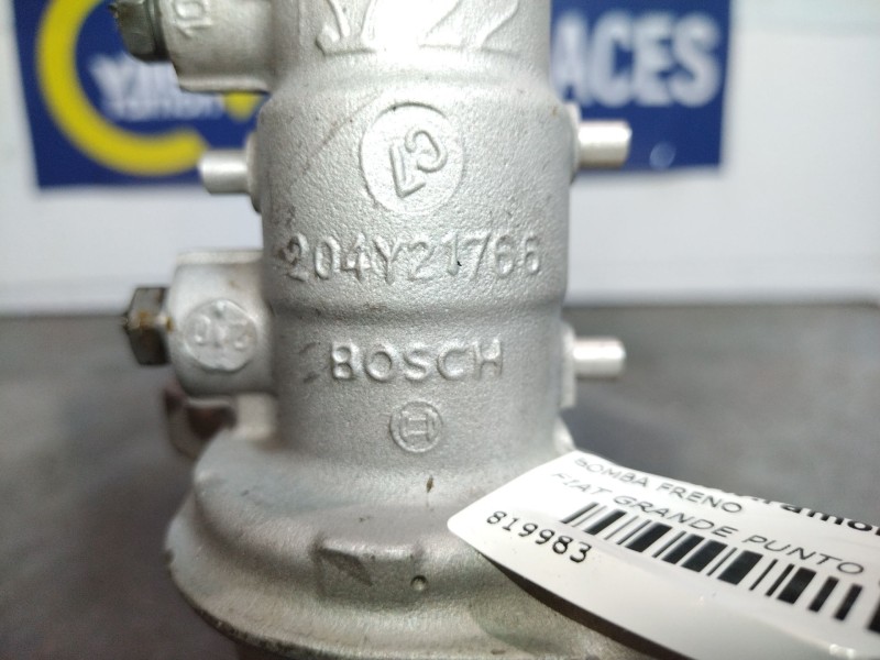 Recambio de bomba freno para fiat grande punto (199)  | 0.05 - ...  | 0.05 - ... referencia OEM IAM 204Y21766   Recambio de bomba freno para fiat grande punto (199)  | 0.05 - ...  | 0.05 - ... referencia OEM IAM 204Y21766