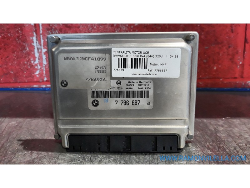 Recambio de centralita motor uce para bmw serie 3 berlina (e46) 320d | 04.98 - 12.01 320d | 04.98 - 12.01 referencia OEM IAM 028