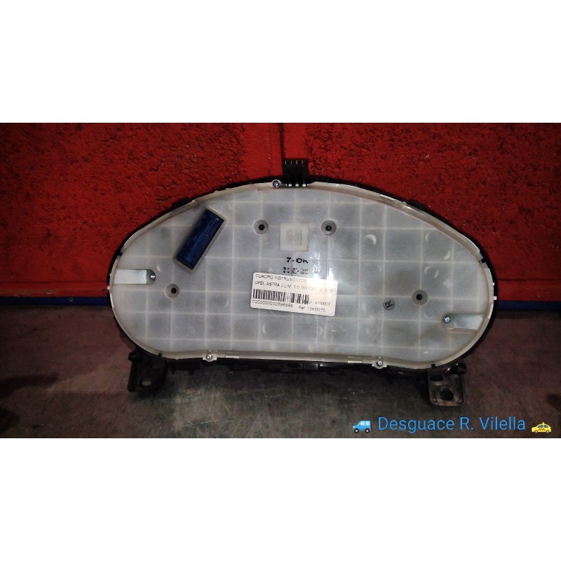 Recambio de cuadro instrumentos para opel astra j lim. 1.6 16v cat | 0.09 - ... 1.6 16v cat | 0.09 - ... referencia OEM IAM 1343