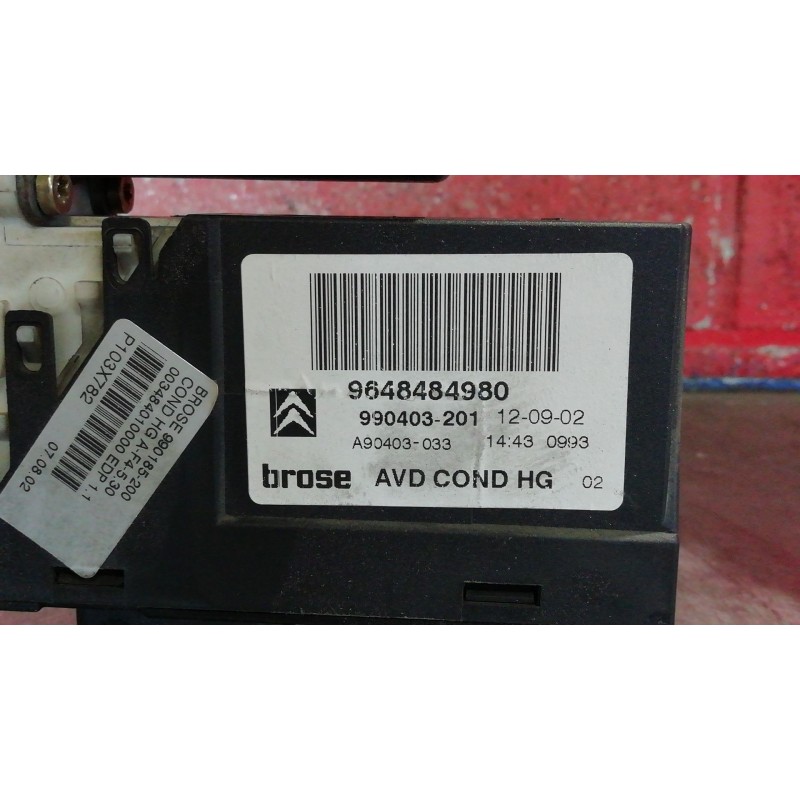 Recambio de motor elevalunas delantero izquierdo para citroen c5 berlina 2.0 hdi | 0.01 - 0.04 2.0 hdi | 0.01 - 0.04 referencia 