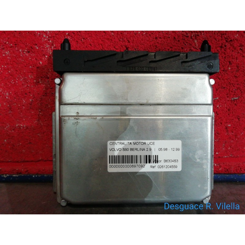 Recambio de centralita motor uce para volvo s80 berlina 2.9 | 05.98 - 12.99 2.9 | 05.98 - 12.99 referencia OEM IAM 0261204559  