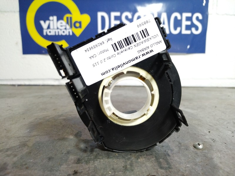 Recambio de anillo airbag para volkswagen caravelle corto 2.0 115 trendline referencia OEM IAM 6R0959654  