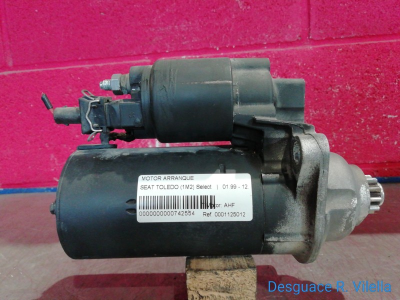 Recambio de motor arranque para seat toledo (1m2) select | 01.99 - 12.04 select | 01.99 - 12.04 referencia OEM IAM 0001125012  