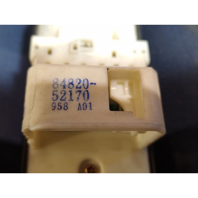 Recambio de mando elevalunas delantero izquierdo para toyota yaris verso (ncp2/nlp2)  | 0.99 - 0.05  | 0.99 - 0.05 referencia OE