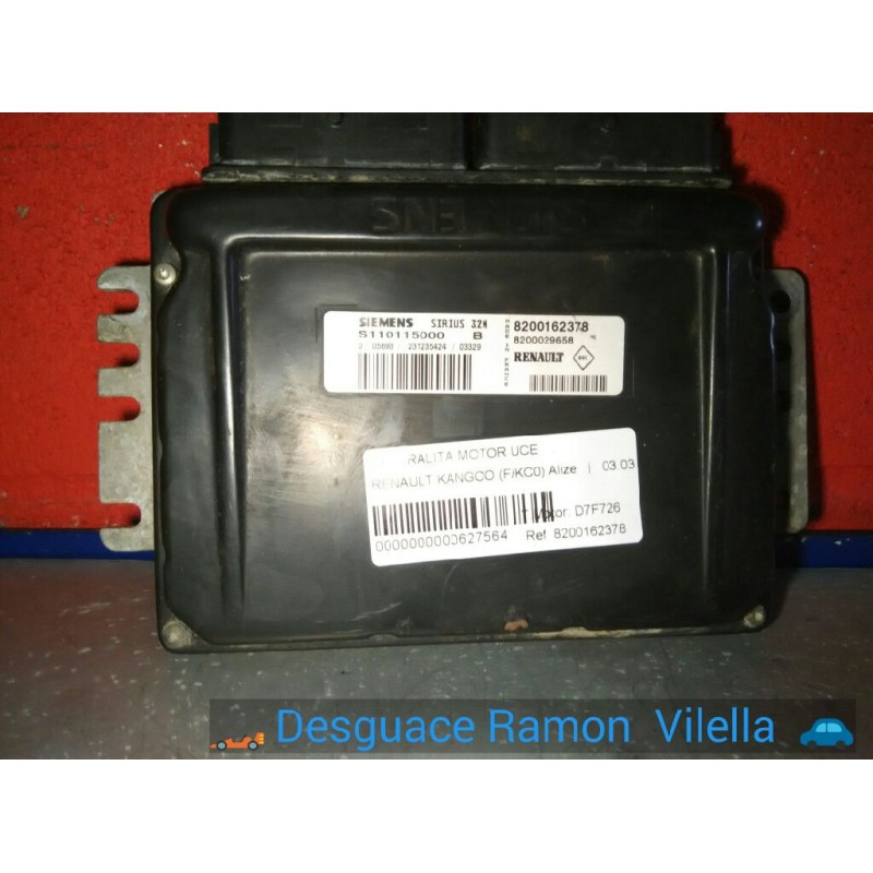Recambio de centralita motor uce para renault kangoo (f/kc0) alize | 03.03 - ... alize | 03.03 - ... referencia OEM IAM 82001623