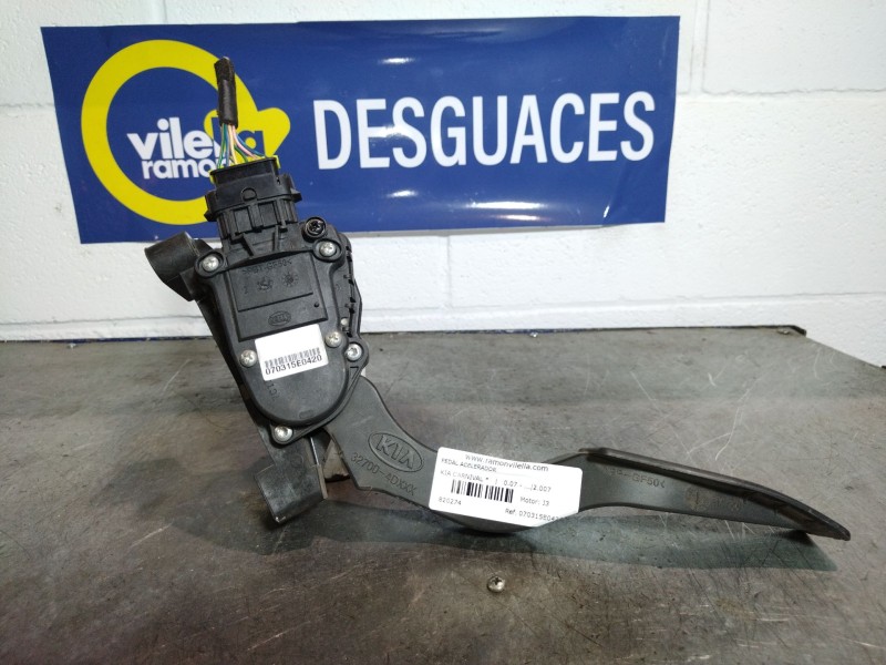 Recambio de pedal acelerador para kia carnival  | 0.07 - ...  | 0.07 - ... referencia OEM IAM 070315E0420   Recambio de pedal acelerador para kia carnival  | 0.07 - ...  | 0.07 - ... referencia OEM IAM 070315E0420