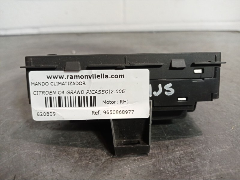 Recambio de mando climatizador para citroen c4 grand picasso exclusive referencia OEM IAM 9650868977 A83007700 