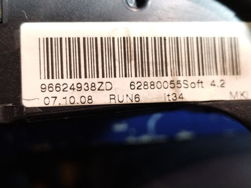 Recambio de mando volante para citroen c4 grand picasso exclusive referencia OEM IAM 96624938ZD  