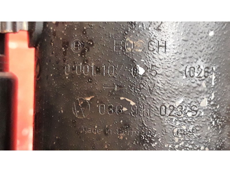 Recambio de motor arranque para seat ibiza ibiza 1.6i glx referencia OEM IAM 0001107025 036911023S 