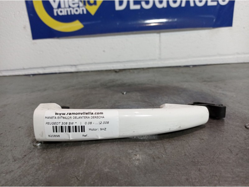 Recambio de maneta exterior delantera derecha para peugeot 308 sw  | 0.08 - ...  | 0.08 - ... referencia OEM IAM   