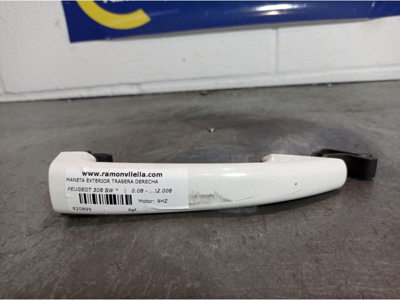 Recambio de maneta exterior trasera derecha para peugeot 308 sw  | 0.08 - ...  | 0.08 - ... referencia OEM IAM   