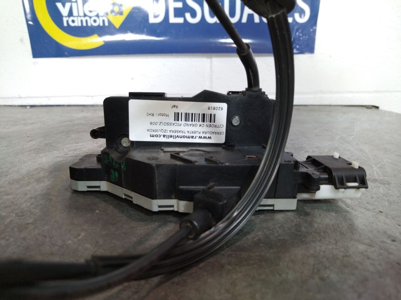 Recambio de cerradura puerta trasera izquierda para citroen c4 grand picasso exclusive referencia OEM IAM   