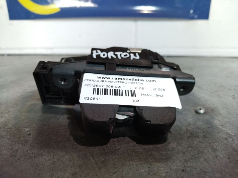 Recambio de cerradura maletero porton para peugeot 308 sw  | 0.08 - ...  | 0.08 - ... referencia OEM IAM 9660403980  