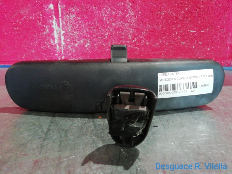 Recambio de espejo interior para mercedes clase a (w168) 1.7 cdi diesel cat | 0.97 - 0.04 1.7 cdi diesel cat | 0.97 - 0.04 refer