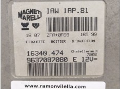 Recambio de centralita motor uce para citroen saxo 1.4 referencia OEM IAM IAW1AP81   2