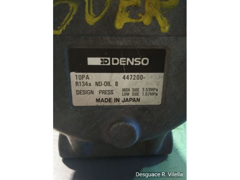 Recambio de compresor aire acondicionado para land rover range rover vogue turbo diesel | 03.93 - ... vogue turbo diesel | 03.93