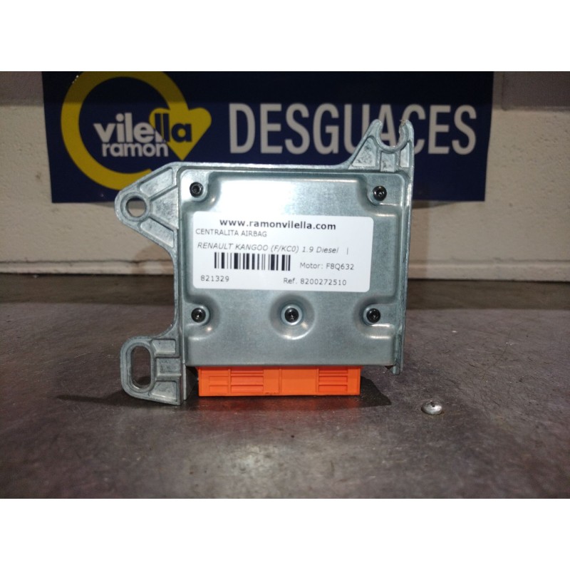 Recambio de centralita airbag para renault kangoo (f/kc0) 1.9 diesel | 0.03 - ... 1.9 diesel | 0.03 - ... referencia OEM IAM 820