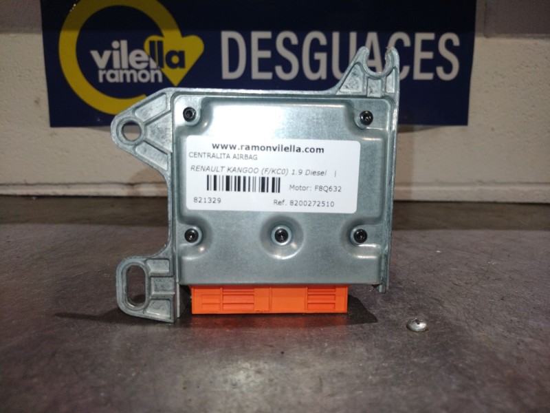 Recambio de centralita airbag para renault kangoo (f/kc0) 1.9 diesel | 0.03 - ... 1.9 diesel | 0.03 - ... referencia OEM IAM 820