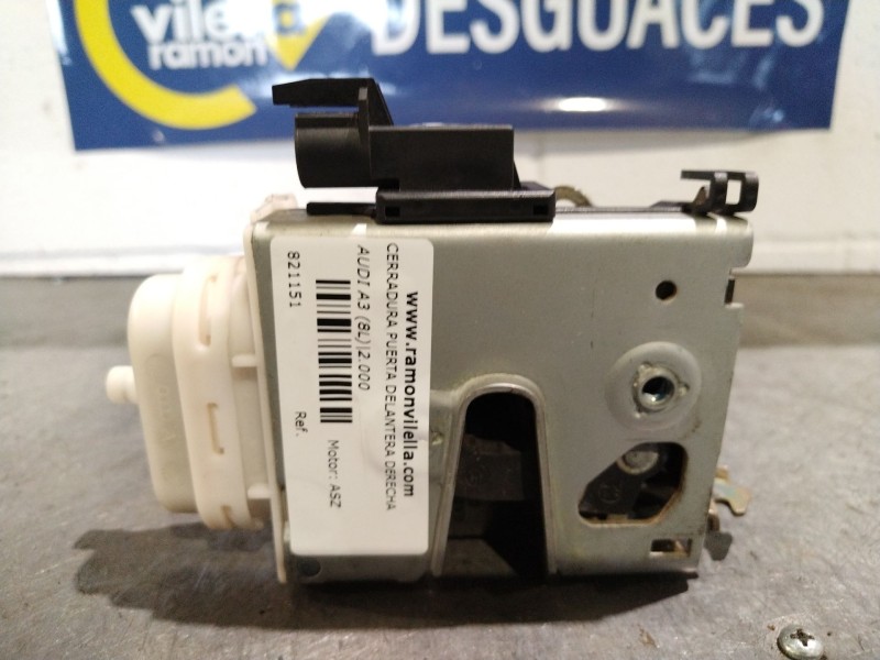 Recambio de cerradura puerta delantera derecha para audi a3 (8l) 1.9 tdi ambiente referencia OEM IAM 8L1837016B   Recambio de cerradura puerta delantera derecha para audi a3 (8l) 1.9 tdi ambiente referencia OEM IAM 8L1837016B