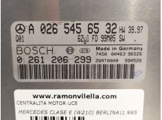 Recambio de centralita motor uce para mercedes clase e (w210) berlina 2.8 v6 18v cat referencia OEM IAM A0265456532 0261206299 6 2