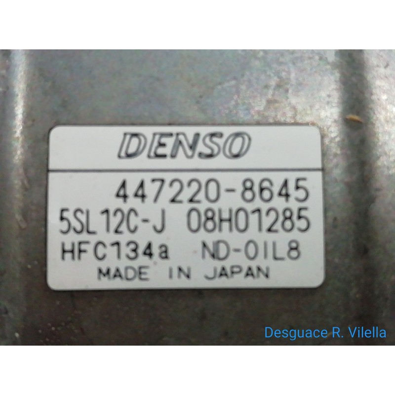 Recambio de compresor aire acondicio. para alfa romeo gt (125) 1.9 jtd 16v m-jet distinctive (10.2006) | 10.06 - 12.10 1.9 jtd 1