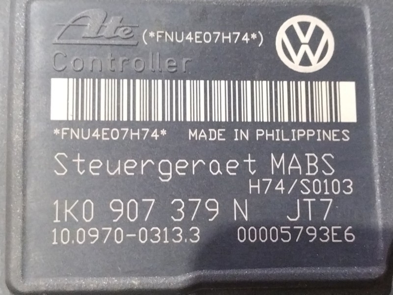 Recambio de abs para skoda octavia berlina (1u2) 2.0 referencia OEM IAM 10097003133 1K0907379N 
