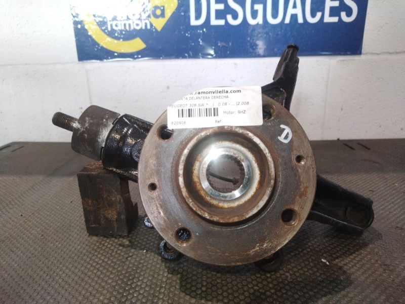 Recambio de mangueta delantera derecha para peugeot 308 sw  | 0.08 - ...  | 0.08 - ... referencia OEM IAM   