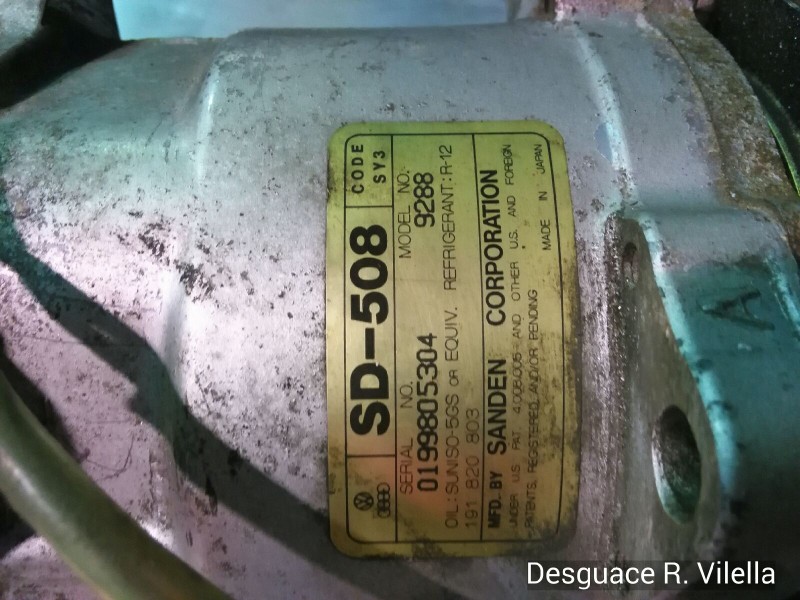 Recambio de compresor aire acondicionado para seat toledo (1l) base | 12.96 - 12.96 base | 12.96 - 12.96 referencia OEM IAM 9288