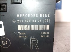 Recambio de centralita confort para mercedes clase e (w211) berlina 2.7 cdi cat referencia OEM IAM 2118200426 356802  2