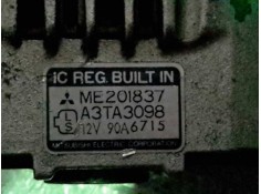 Recambio de alternador para mitsubishi montero (v20/v40) 2.8 turbodiesel | 0.91 - ... 2.8 turbodiesel | 0.91 - ... referencia OE 2