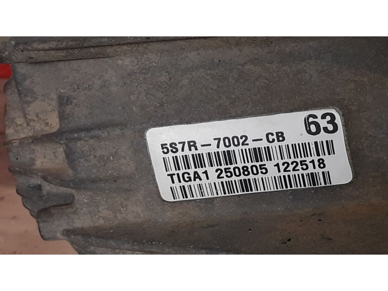 Recambio de caja cambios para ford mondeo 2.0 tdci 140 ghia auto referencia OEM IAM 5S7R7002CB  