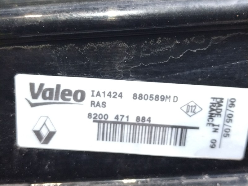 Recambio de intercooler para renault modus 1.5 dci diesel referencia OEM IAM IA1424 8200471884 