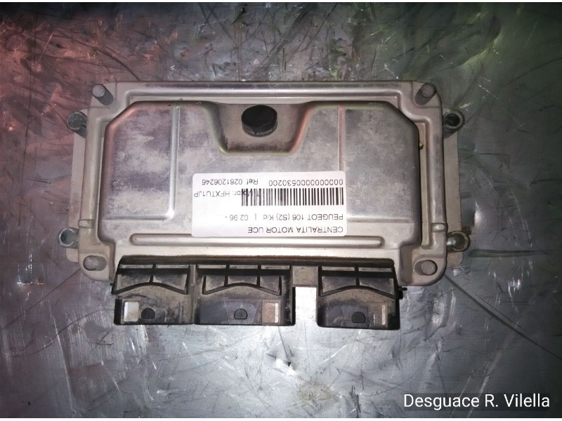 Recambio de centralita motor uce para peugeot 106 (s2) kid | 02.96 - ... kid | 02.96 - ... referencia OEM IAM 0261206246 9637838