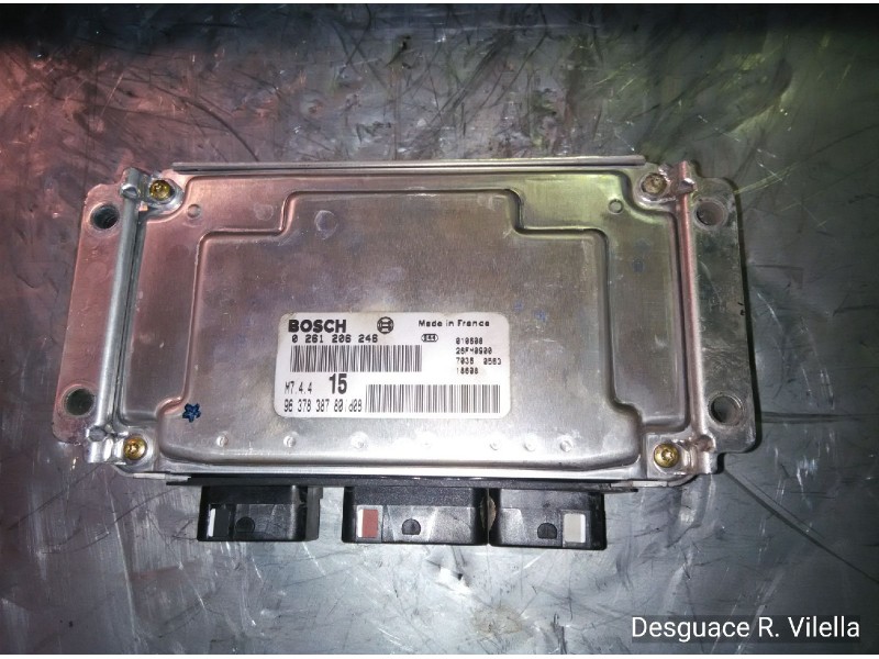 Recambio de centralita motor uce para peugeot 106 (s2) kid | 02.96 - ... kid | 02.96 - ... referencia OEM IAM 0261206246 9637838