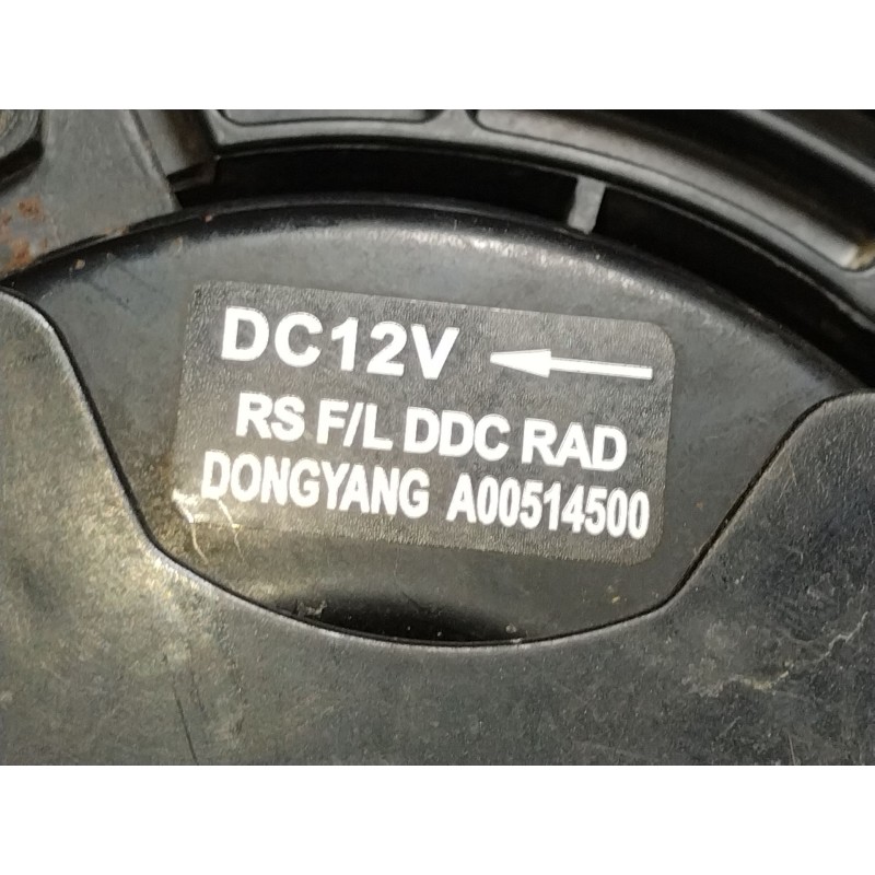 Recambio de electroventilador para kia carens 2.0 turbodiesel cat | 0.02 - 0.06 2.0 turbodiesel cat | 0.02 - 0.06 referencia OEM