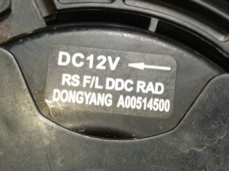 Recambio de electroventilador para kia carens 2.0 turbodiesel cat | 0.02 - 0.06 2.0 turbodiesel cat | 0.02 - 0.06 referencia OEM