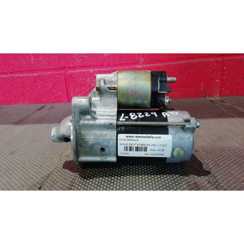 Recambio de motor arranque para suzuki swift sf berlina (ma) 1.3 gls (3-ptas.) | 10.96 - 12.03 1.3 gls (3-ptas.) | 10.96 - 12.03