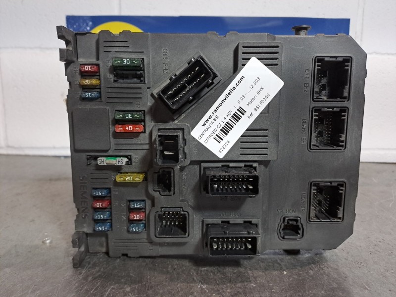 Recambio de centralita bsi para citroen c2 1.4 hdi | 0.03 - ... 1.4 hdi | 0.03 - ... referencia OEM IAM BSIF0200 S118085200I 