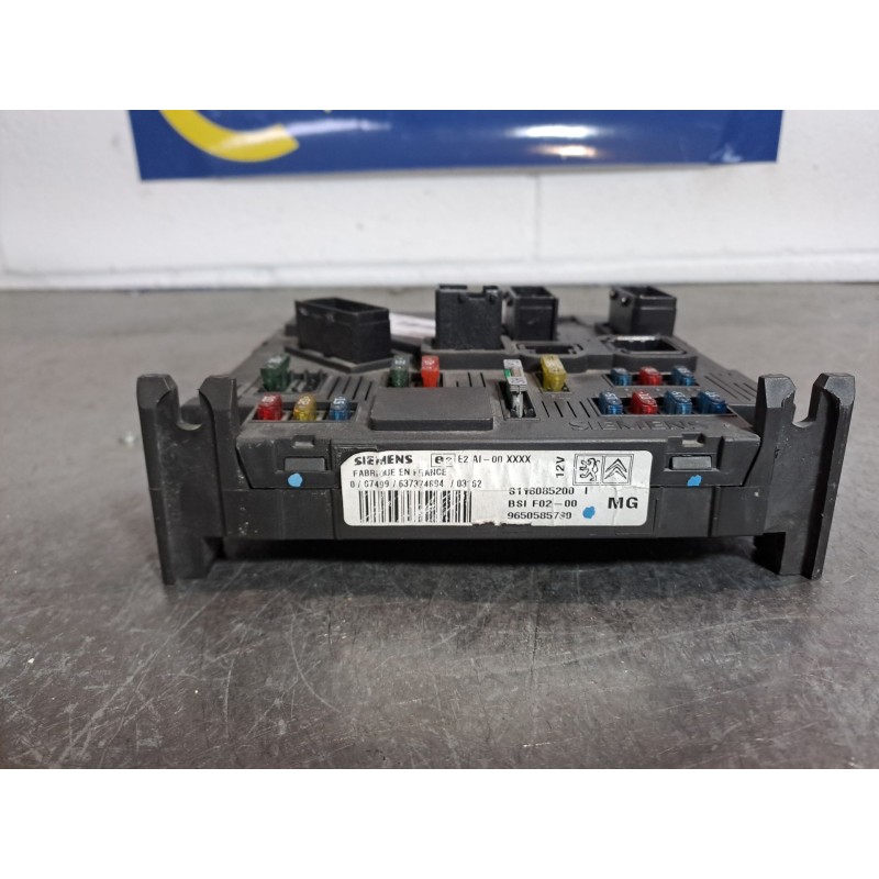 Recambio de centralita bsi para citroen c2 1.4 hdi | 0.03 - ... 1.4 hdi | 0.03 - ... referencia OEM IAM BSIF0200 S118085200I 
