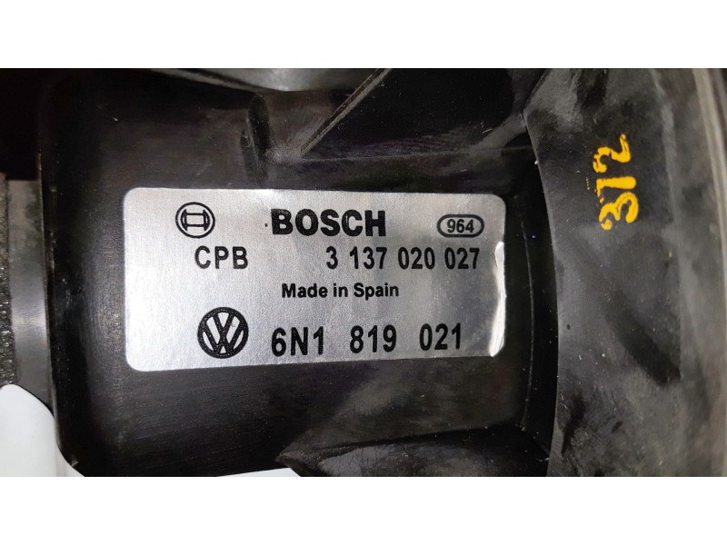 Recambio de motor calefaccion para seat ibiza ibiza 1.6i glx referencia OEM IAM 6N1818021 3137020027 