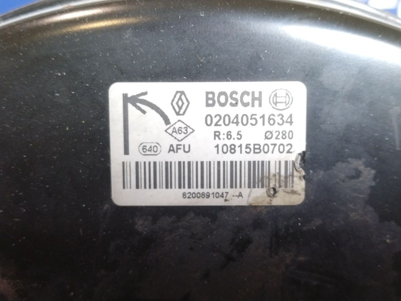 Recambio de servofreno para renault kangoo dynamique | 0.08 - ... dynamique | 0.08 - ... referencia OEM IAM 0204051634 820089104