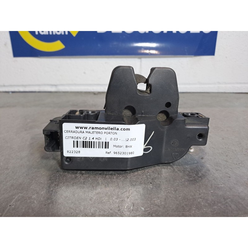 Recambio de cerradura maletero porton para citroen c2 1.4 hdi | 0.03 - ... 1.4 hdi | 0.03 - ... referencia OEM IAM 9652301980  