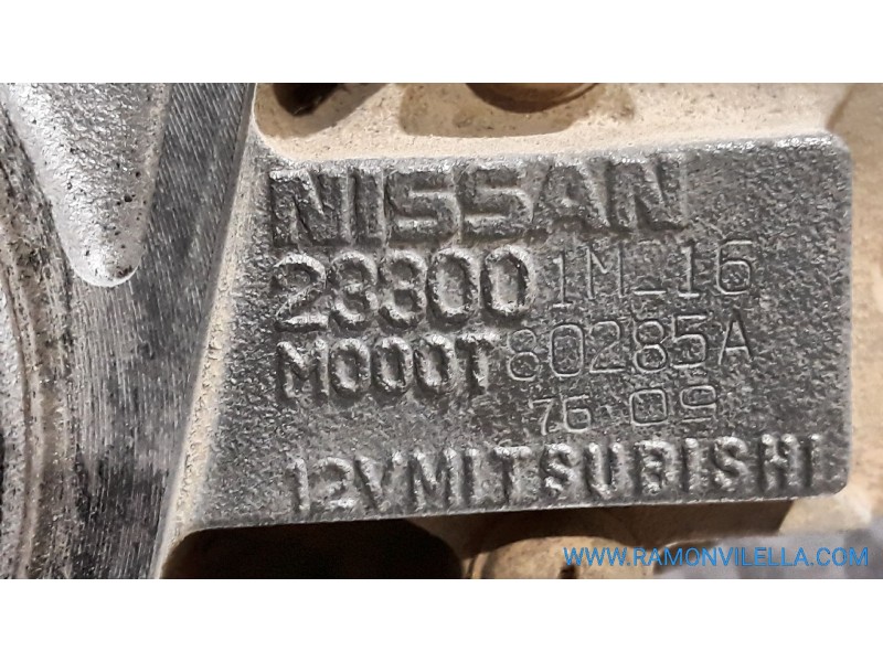 Recambio de motor arranque para nissan almera (n15) gx | 07.95 - ... gx | 07.95 - ... referencia OEM IAM M000T80285A 288001M216 