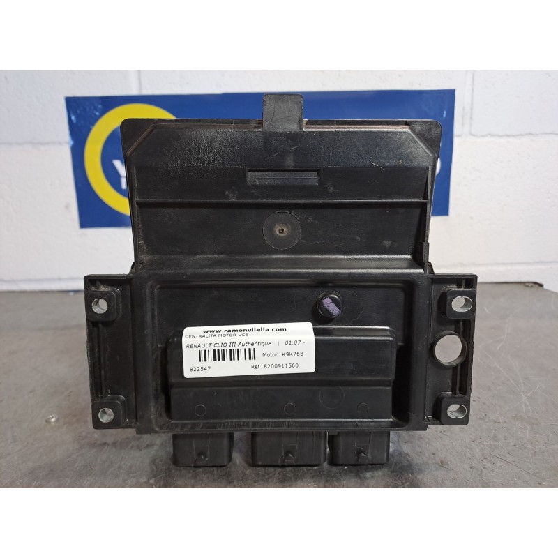 Recambio de centralita motor uce para renault clio iii authentique | 01.07 - 12.10 authentique | 01.07 - 12.10 referencia OEM IA