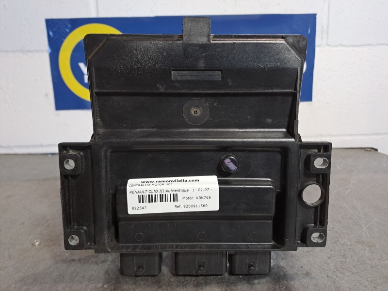 Recambio de centralita motor uce para renault clio iii authentique | 01.07 - 12.10 authentique | 01.07 - 12.10 referencia OEM IA